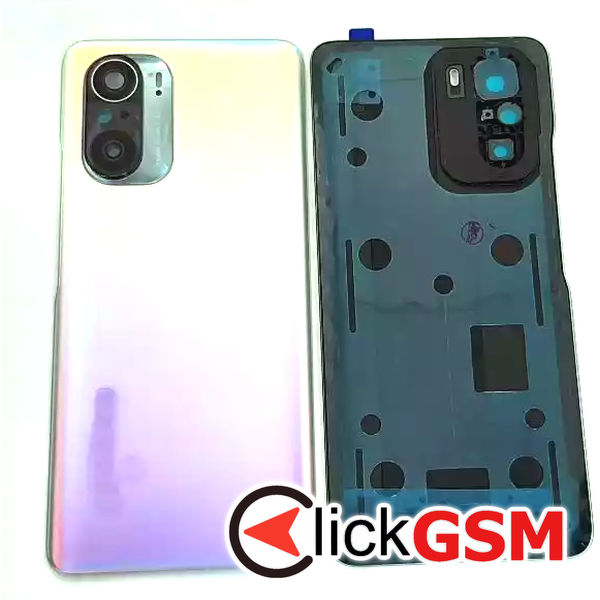 Piesa Capac Spate Cu Geam Camera Auriu Xiaomi Mi 11i 37yo