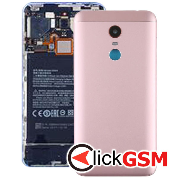 Piesa Capac Spate Cu Geam Camera Auriu Xiaomi Redmi 5 Plus 25w4