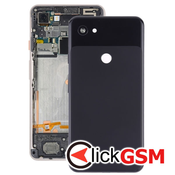 Piesa Piesa Capac Spate Cu Geam Camera Black Google Pixel 3a Xl 2306