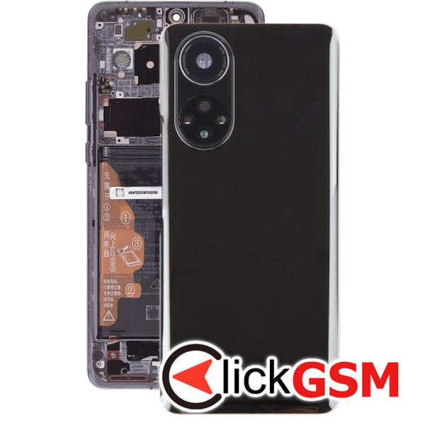 Piesa Piesa Capac Spate Cu Geam Camera Black Huawei Nova 9 1fd3