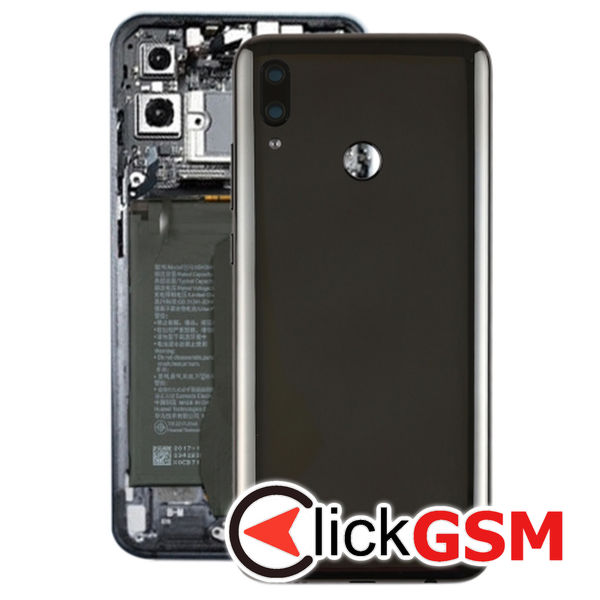 Piesa Capac Spate Cu Geam Camera Black Huawei P Smart 2019 2ewe