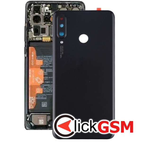 Piesa Capac Spate Cu Geam Camera Black Huawei P30 Lite 2zyk