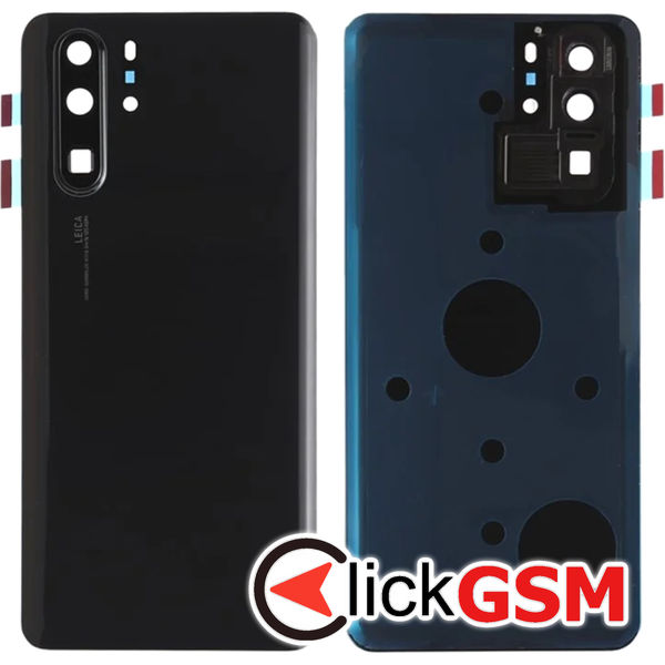 Piesa Capac Spate Cu Geam Camera Black Huawei P30 Pro 1fkl