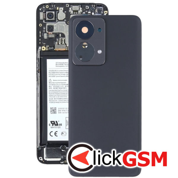 Piesa Piesa Capac Spate Cu Geam Camera Black Oneplus Nord 2t 2v8r