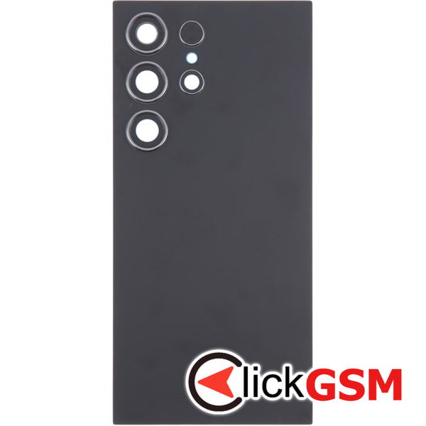 Piesa Piesa Capac Spate Cu Geam Camera Black Samsung Galaxy S24 Ultra 4axd