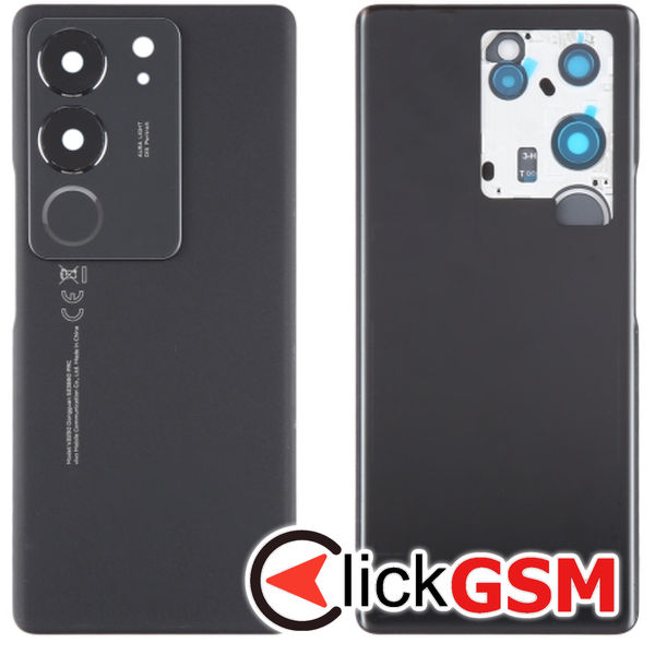 Piesa Capac Spate Cu Geam Camera Black Vivo V29 Pro 3g1w