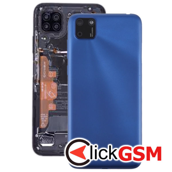 Piesa Capac Spate Cu Geam Camera Blue Huawei Y5p 2eph