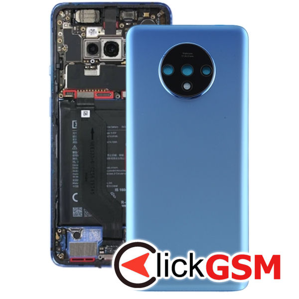 Piesa Piesa Capac Spate Cu Geam Camera Blue Oneplus 7t 21ys