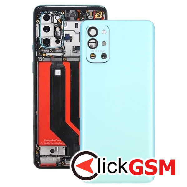 Piesa Piesa Capac Spate Cu Geam Camera Blue Oneplus 9r 5g 21ze