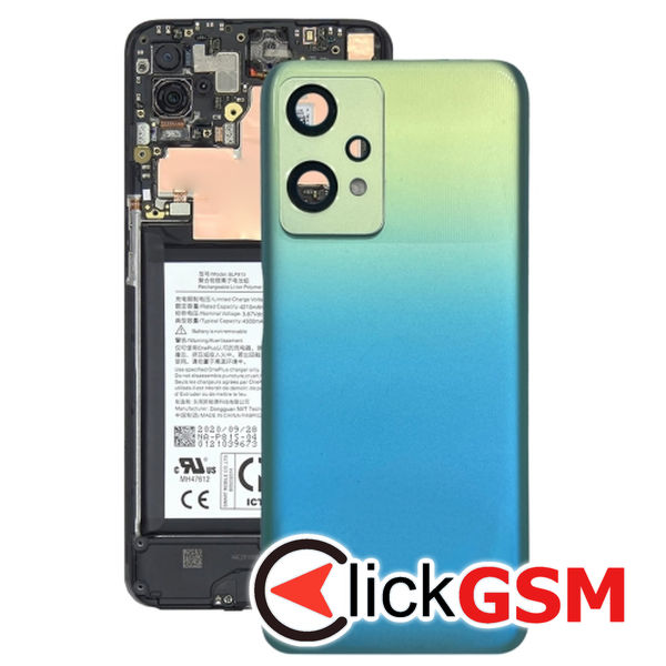 Piesa Piesa Capac Spate Cu Geam Camera Blue Oneplus Nord Ce 2 Lite 5g 2syu