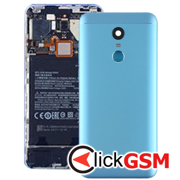 Piesa Piesa Capac Spate Cu Geam Camera Blue Xiaomi Redmi 5 Plus 25w5