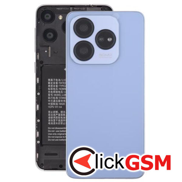 Piesa Piesa Capac Spate Cu Geam Camera Blue Zte Blade V60 Design 4pav