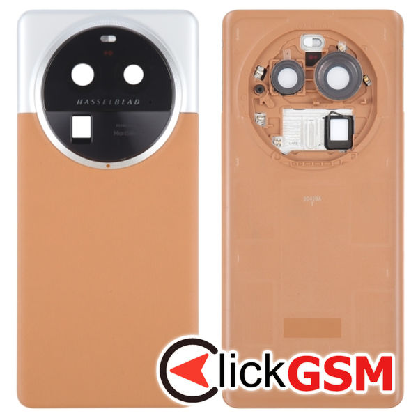 Piesa Piesa Capac Spate Cu Geam Camera Brown Oppo Find X6 Pro 1f05