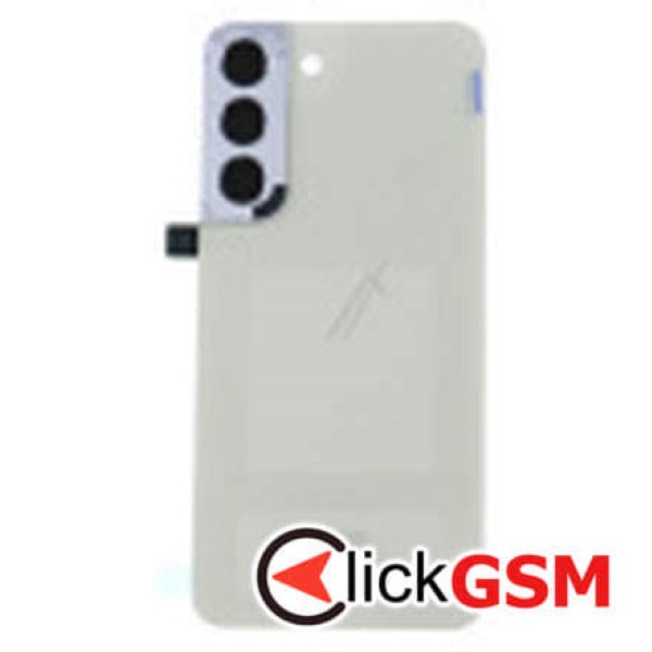 Piesa Capac Spate Cu Geam Camera Crem Samsung Galaxy S22 1hv4