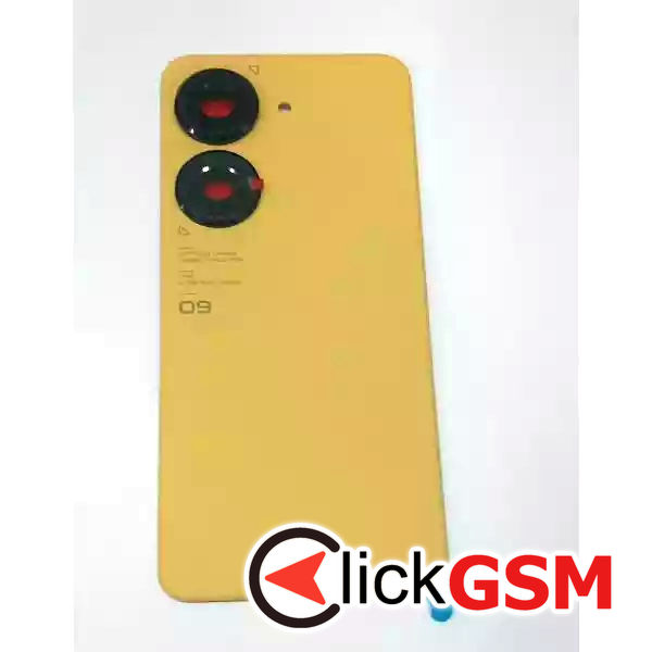 Piesa Capac Spate Cu Geam Camera Galben Asus Zenfone 9 4eb