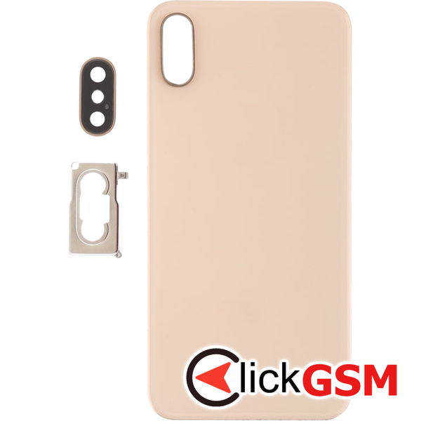 Piesa Capac Spate Cu Geam Camera Gold Apple Iphone Xs 4fnr