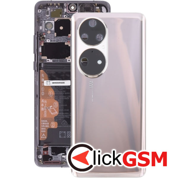 Piesa Capac Spate Cu Geam Camera Gold Huawei P50 Pro 1fb8