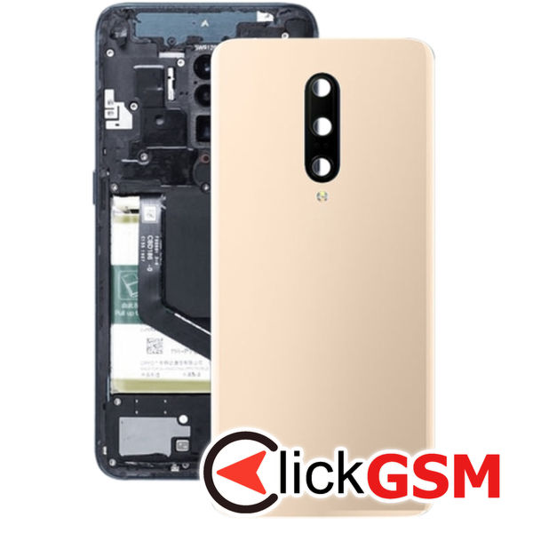 Piesa Piesa Capac Spate Cu Geam Camera Gold Oneplus 7 Pro 4nue