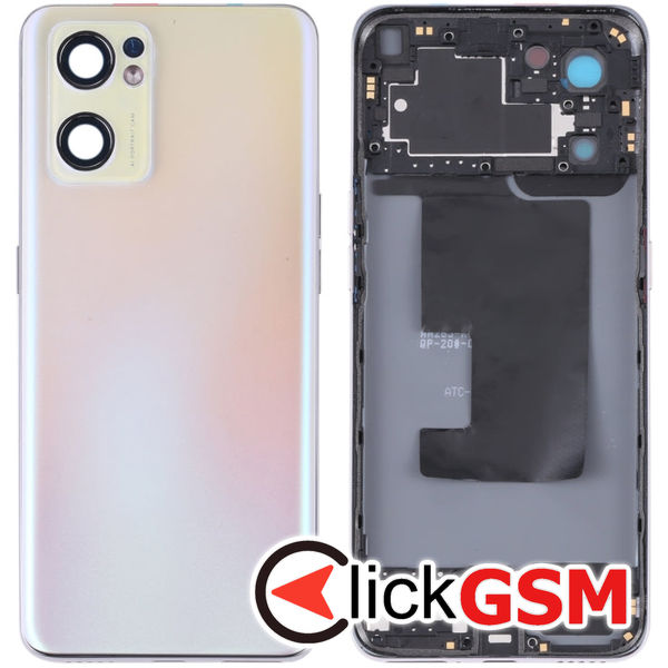 Piesa Capac Spate Cu Geam Camera Gold Oppo Reno7 Se 1xbv