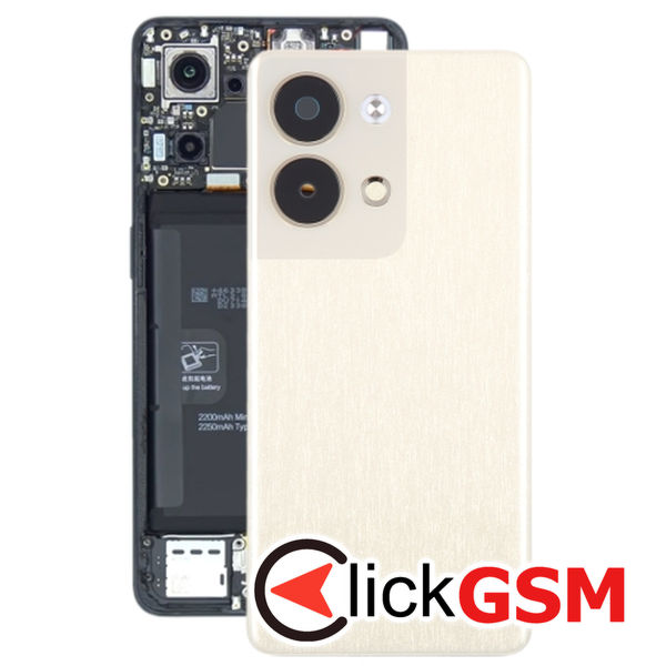 Piesa Piesa Capac Spate Cu Geam Camera Gold Oppo Reno9 2t5r