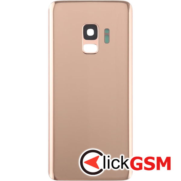 Piesa Capac Spate Cu Geam Camera Gold Samsung Galaxy S9 4asg