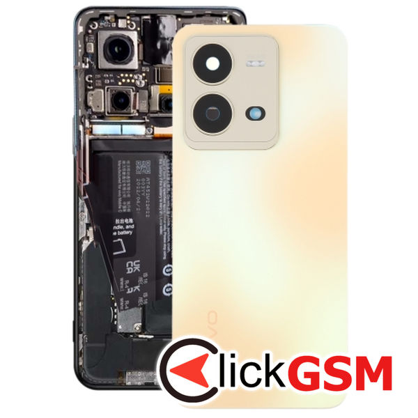 Piesa Piesa Capac Spate Cu Geam Camera Gold Vivo V25 2t82