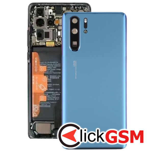 Piesa Capac Spate Cu Geam Camera Gray Blue Huawei P30 Pro 4nfb