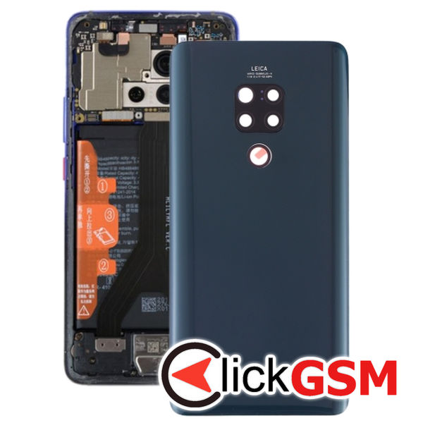 Piesa Capac Spate Cu Geam Camera Green Huawei Mate 20 4nbk