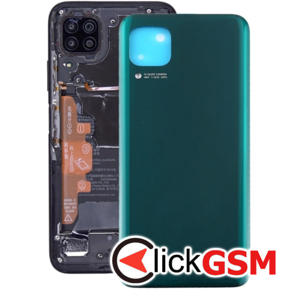 Piesa Piesa Capac Spate Cu Geam Camera Green Huawei P40 Lite 23rx