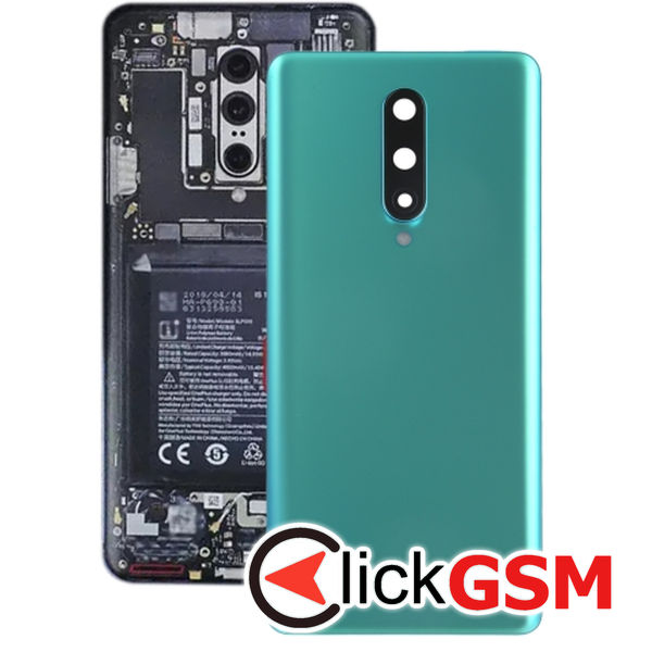 Piesa Piesa Capac Spate Cu Geam Camera Green Oneplus 8 21uc