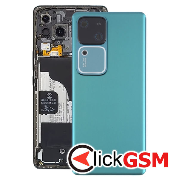 Piesa Piesa Capac Spate Cu Geam Camera Green Vivo V30 48l8