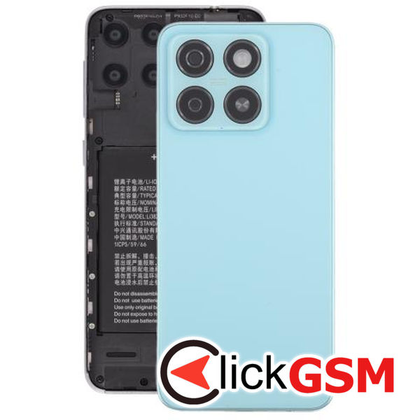 Piesa Piesa Capac Spate Cu Geam Camera Green Zte Blade A55 4pa6