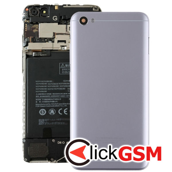 Piesa Piesa Capac Spate Cu Geam Camera Grey Xiaomi Redmi Note 5a 25vj