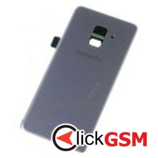 Piesa Capac Spate Cu Geam Camera Gri Samsung Galaxy A8 2018 1e33