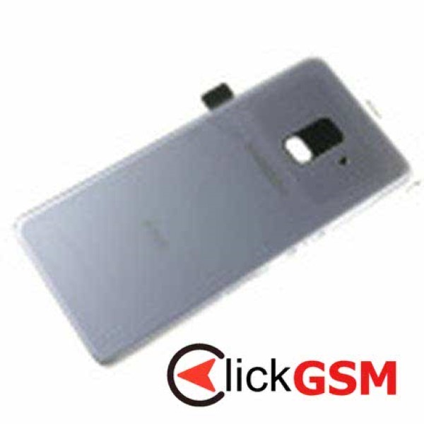 Piesa Capac Spate Cu Geam Camera Gri Samsung Galaxy A8 2018 7j0