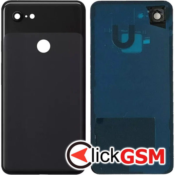 Piesa Capac Spate Cu Geam Camera Negru Google Pixel 3 Xl 3fk3