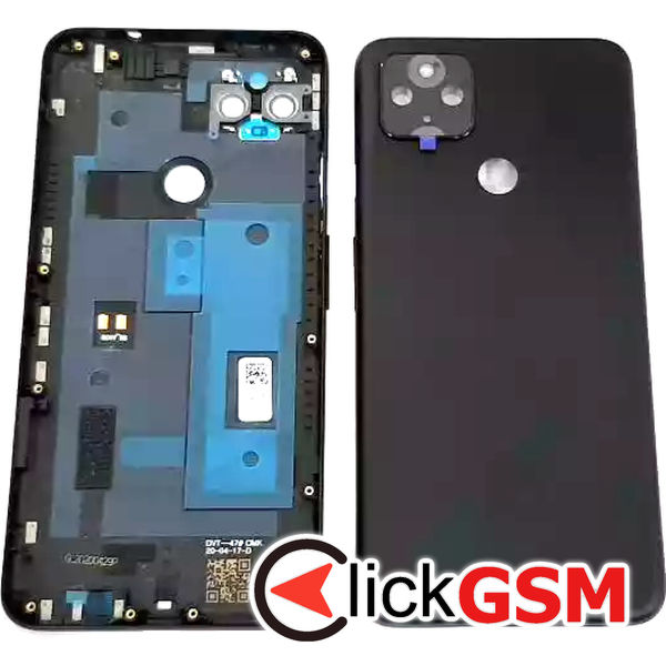 Piesa Capac Spate Cu Geam Camera Negru Google Pixel 4a 2rgl