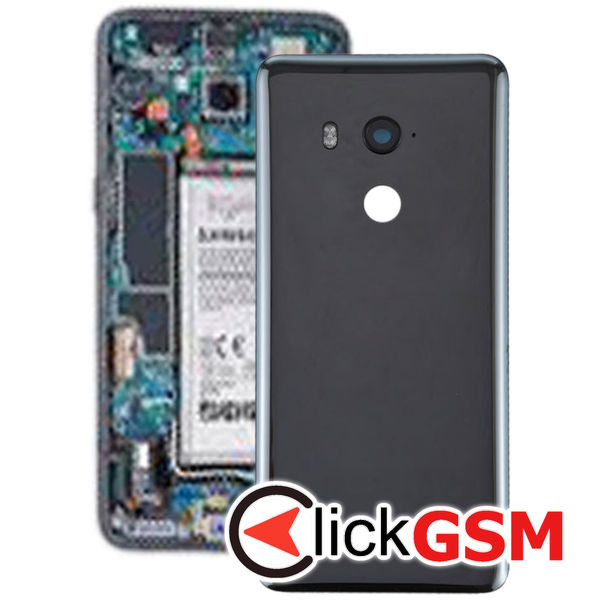 Piesa Capac Spate Cu Geam Camera Negru Htc U11.plus 21d0