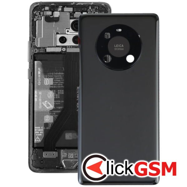 Piesa Capac Spate Cu Geam Camera Negru Huawei Mate 40 Pro 2bjs