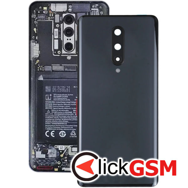 Piesa Capac Spate Cu Geam Camera Negru Oneplus 8 21ud