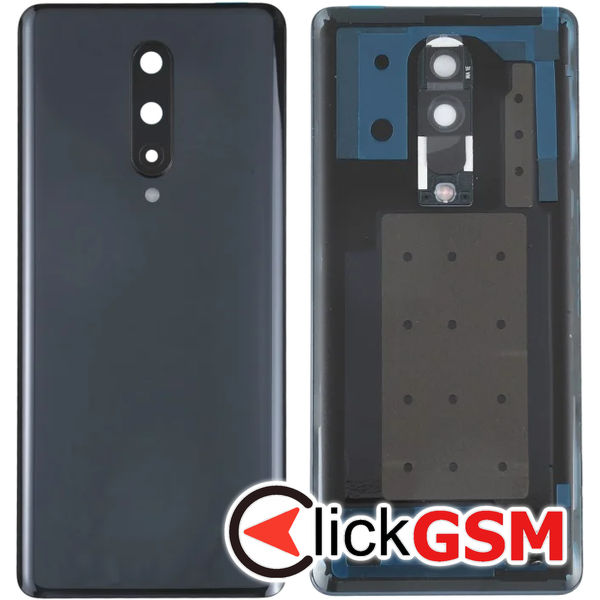 Piesa Capac Spate Cu Geam Camera Negru Oneplus 8 4tkr