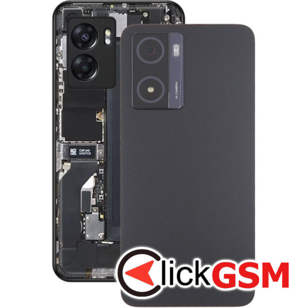 Piesa Capac Spate Cu Geam Camera Negru Oppo A57 5g 2svr