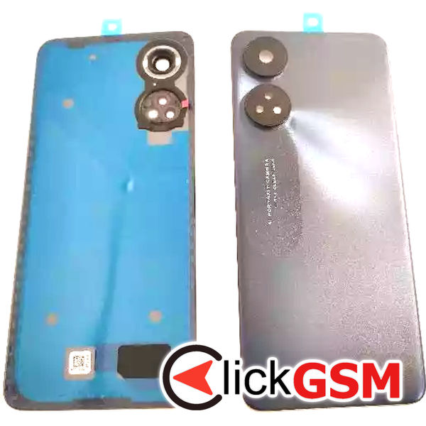 Piesa Piesa Capac Spate Cu Geam Camera Negru Oppo Reno8 T 4g 2qlk