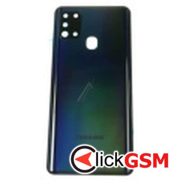 Piesa Piesa Capac Spate Cu Geam Camera Negru Samsung Galaxy A21s 6d6