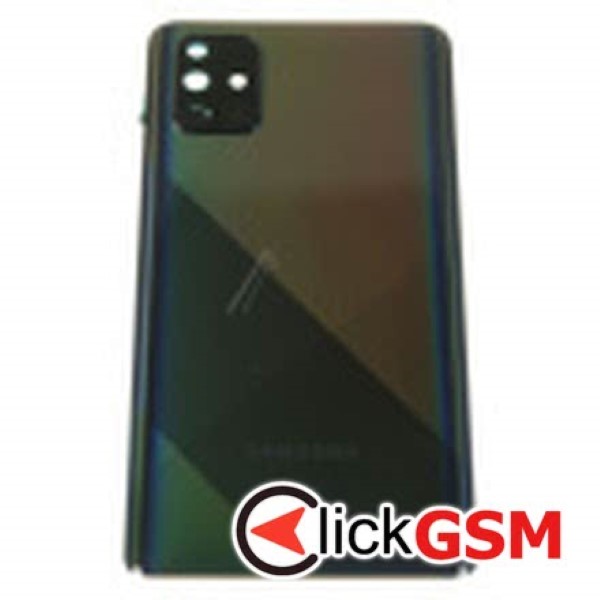 Piesa Capac Spate Cu Geam Camera Negru Samsung Galaxy A71 77b