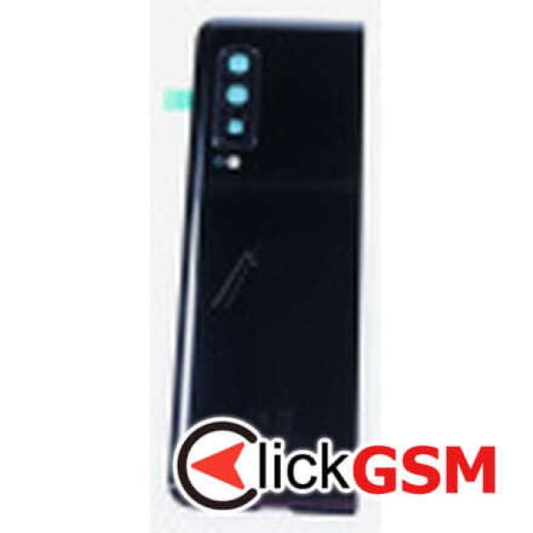 Piesa Piesa Capac Spate Cu Geam Camera Negru Samsung Galaxy Fold 167i