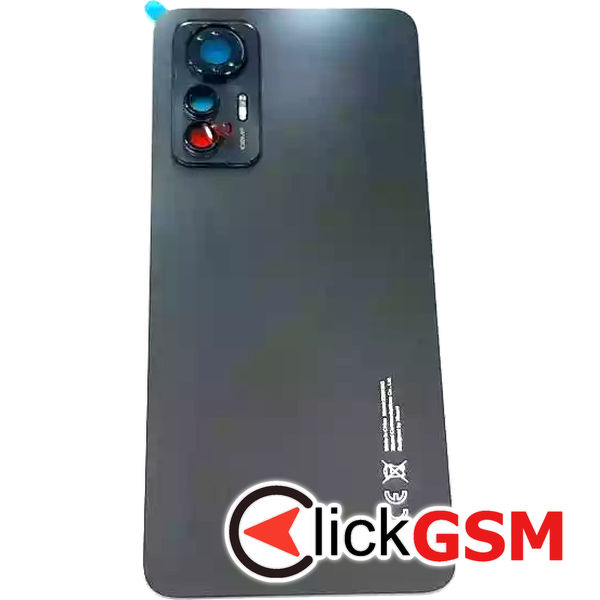 Piesa Piesa Capac Spate Cu Geam Camera Negru Xiaomi 12 Lite 381a