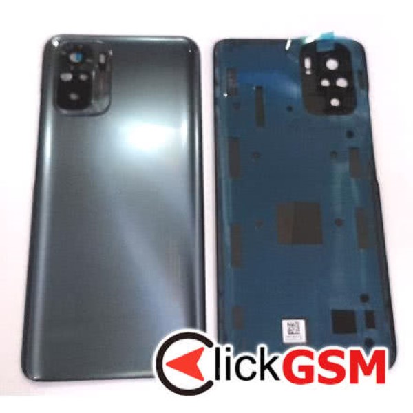 Piesa Piesa Capac Spate Cu Geam Camera Negru Xiaomi Redmi Note 10 39ub