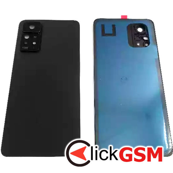 Piesa Capac Spate Cu Geam Camera Negru Xiaomi Redmi Note 11 Pro 5g 39yq