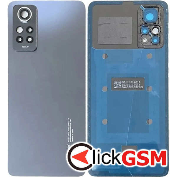 Piesa Capac Spate Cu Geam Camera Negru Xiaomi Redmi Note 12 Pro 4xcu